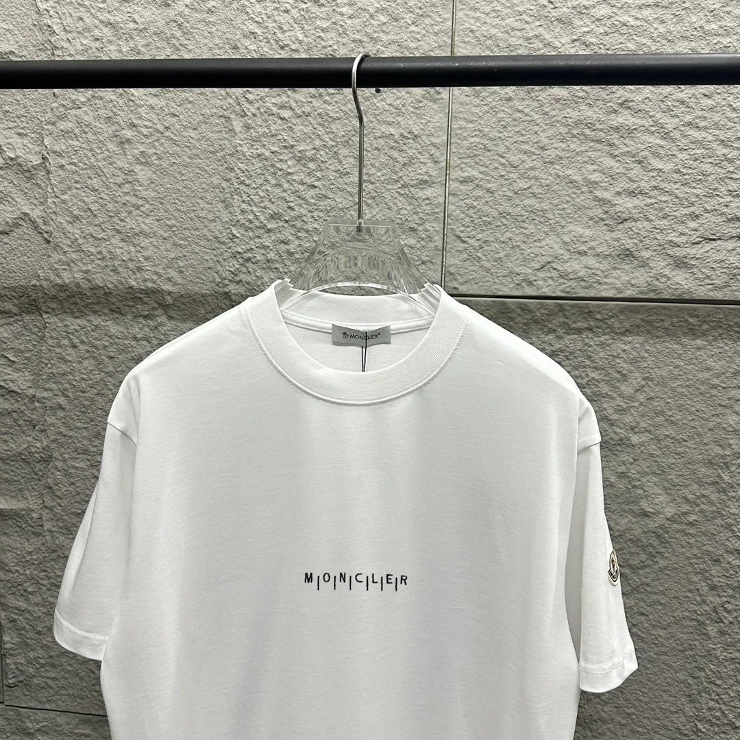 Moncle* *2025 New Arrival Classic Black White T Same Style ： Size： S （90-130 ） M （120-150 ） L （140-165 ） XL （160-180 ） XXL （180-210 ）